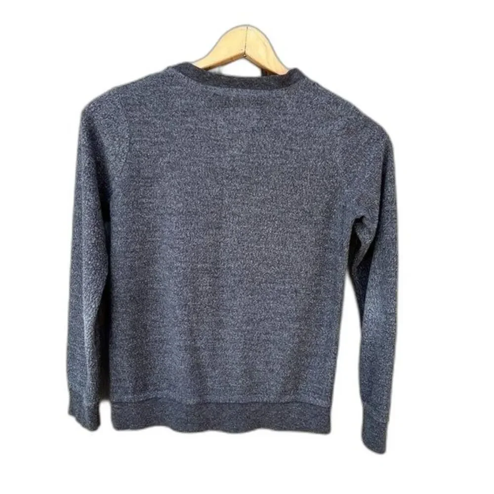 Chaser Grey Pray For Champagne Sweatshirt Fleece Cozy Casual